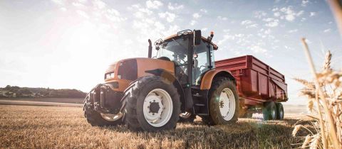 landbouwbanden met watervulling